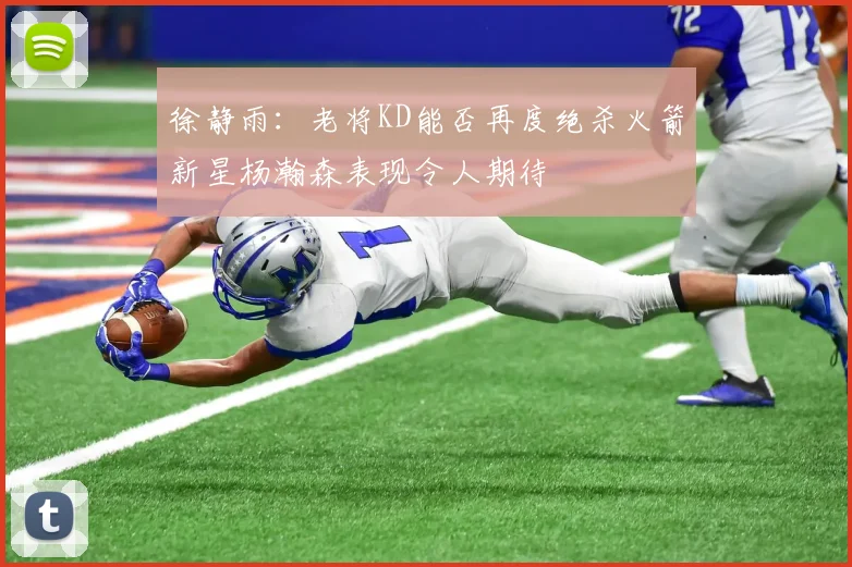 徐静雨：老将KD能否再度绝杀火箭新星杨瀚森表现令人期待